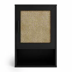 Dunelm Winslow Wall Cabinet Black Rattan 10 Dunelm Winslow Wall Cabinet Black Rattan -dining room furniture Shop 30766796 alt02