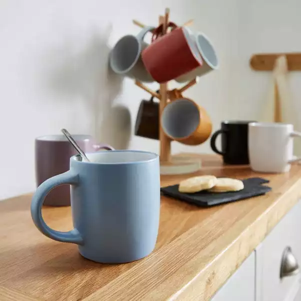 Dunelm Set Of 4 Blues Mug 6 Dunelm Set Of 4 Blues Mug - Image 4