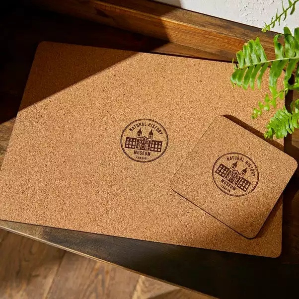 Natural History Museum Marsh Botanical Set Of 4 Coasters And Placemats 5 Natural History Museum Marsh Botanical Set Of 4 Coasters And Placemats - Image 3