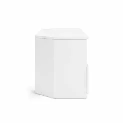 Dunelm Larson Corner TV Unit White -dining room furniture Shop 30768488 alt03