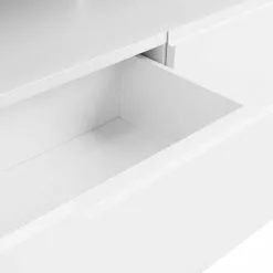 Dunelm Larson Corner TV Unit White -dining room furniture Shop 30768488 alt05