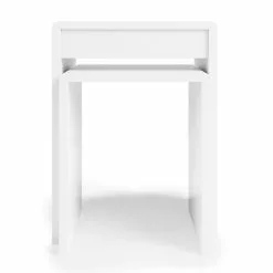 Dunelm Larson White Nest Of Tables -dining room furniture Shop 30768516 alt02