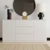 Dunelm Larson Large Sideboard White -dining room furniture Shop 30768523