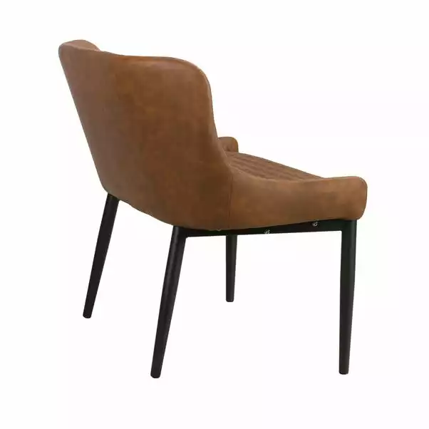 Dunelm Montreal Small Faux Leather Dining Bench Seat 7 Dunelm Montreal Small Faux Leather Dining Bench Seat - Image 5