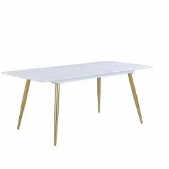 Dunelm Kendall Marble Effect Extending Dining Table -dining room furniture Shop 30769221 alt03