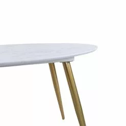 Dunelm Kendall Marble Effect Oval Dining Table 11 Dunelm Kendall Marble Effect Oval Dining Table -dining room furniture Shop 30769223 alt05