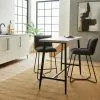 Dunelm Zuri Concrete Effect Bar Table 2 Dunelm Zuri Concrete Effect Bar Table -dining room furniture Shop 30769230