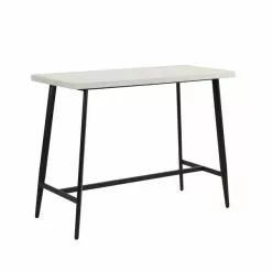 Dunelm Zuri Concrete Effect Bar Table -dining room furniture Shop 30769230 alt02
