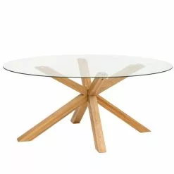 Dunelm Xavi Oval Dining Table -dining room furniture Shop 30769257 alt02