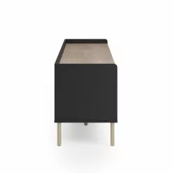 Dunelm Georgi Extra Wide TV Unit Black -dining room furniture Shop 30769272 alt03