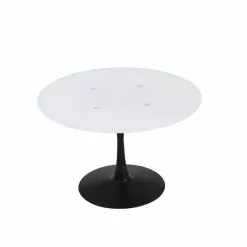 Dunelm Addison Tulip Dining Table Round 120cm -dining room furniture Shop 30772772 alt02