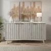 Dunelm Neena Large Sideboard, White Wash Acacia Wood -dining room furniture Shop 30781309