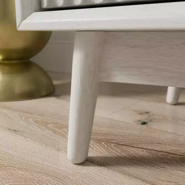 Dunelm Neena Large Sideboard, White Wash Acacia Wood 8 Dunelm Neena Large Sideboard, White Wash Acacia Wood - Image 6