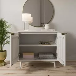 Dunelm Neena Small Sideboard, White Wash Acacia Wood 10 Dunelm Neena Small Sideboard, White Wash Acacia Wood -dining room furniture Shop 30781310 alt02