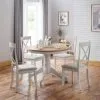 Julian Bowen Davenport Set Of Dining Chairs Grey