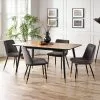 Julian Bowen Findlay Rectangular Dining Table Walnut -dining room furniture Shop 30794242