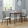 Julian Bowen Lennox Square Dining Table With 2 Berkeley Chairs -dining room furniture Shop 30794294