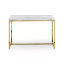 Julian Bowen Scala Rectangular Dining Table Gold 9 Julian Bowen Scala Rectangular Dining Table Gold -dining room furniture Shop 30794359 alt01