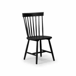 Julian Bowen Torino Set Of 4 Chairs Black