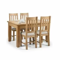 Julian Bowen Astoria Extendable Dining Table Light Oak 11 Julian Bowen Astoria Extendable Dining Table Light Oak -dining room furniture Shop 30794571 alt04