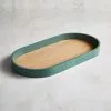 Dunelm Painted Rim Oval Tray 1 Dunelm Painted Rim Oval Tray -dining room furniture Shop 30794661