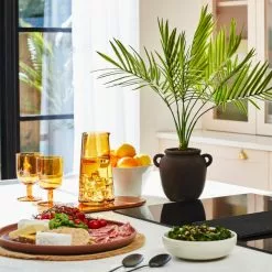 Dunelm Set Of 2 Round Hessian Tassel Edge Placemats -dining room furniture Shop 30797269 alt07