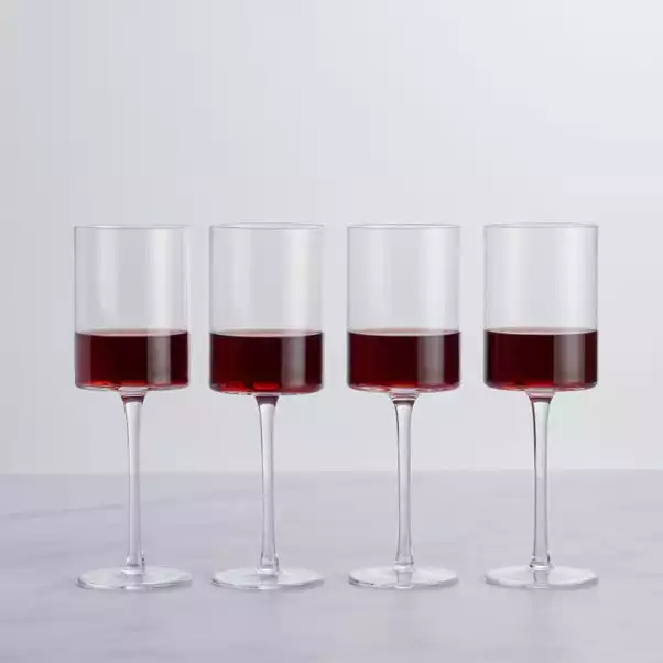 Dunelm Set Of 4 Montreal Red Wine Glasses 4 Dunelm Set Of 4 Montreal Red Wine Glasses - Image 2
