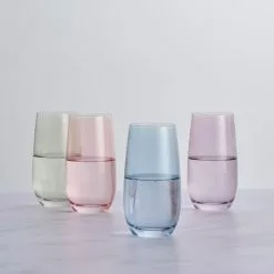Dunelm Set Of 4 Pastel Highball Tumblers 13 Dunelm Set Of 4 Pastel Highball Tumblers -dining room furniture Shop 30797563 alt06