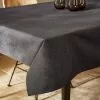 Dunelm Black Textured Water Resistant Table Cloth 140cm X 178cm 1 Dunelm Black Textured Water Resistant Table Cloth 140cm X 178cm -dining room furniture Shop 30798414
