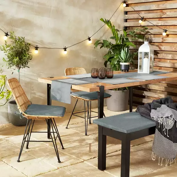 Dunelm Textured Water Resistant Table Runner 4 Dunelm Textured Water Resistant Table Runner - Image 2