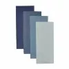 Dunelm Isabelle Waffle Pack Of 4 Tea Towels Blues -dining room furniture Shop 30799001