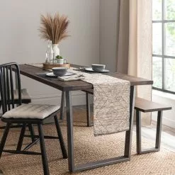 Dunelm Aztec Jute Table Runner