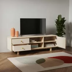 Dunelm Iver Extra Wide TV Unit -dining room furniture Shop 30802377 alt02