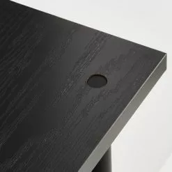 Dunelm Cole Console Table With LED Light Black -dining room furniture Shop 30802416 alt02