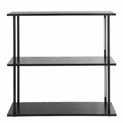 Dunelm Cole Console Table With LED Light Black -dining room furniture Shop 30802416 alt04