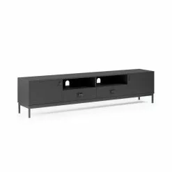 Dunelm Fulton Black Extra Wide TV Unit 9 Dunelm Fulton Black Extra Wide TV Unit -dining room furniture Shop 30803125 alt01