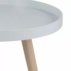 Pacific Lifestyle Pacific Halston Natural Pine Wood Large Side Table -dining room furniture Shop 30803506 alt02