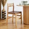 Dunelm Amari Dining Chair Natural -dining room furniture Shop 30804268
