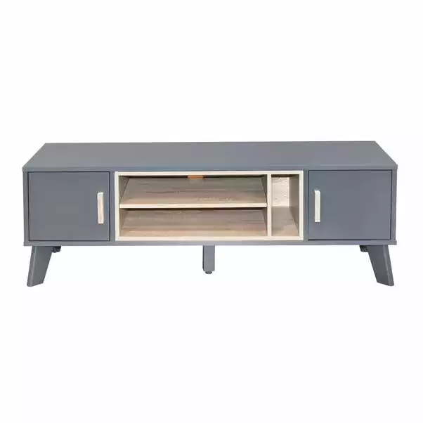 Loma Living Cobalt TV Unit Grey 4 Loma Living Cobalt TV Unit Grey - Image 2