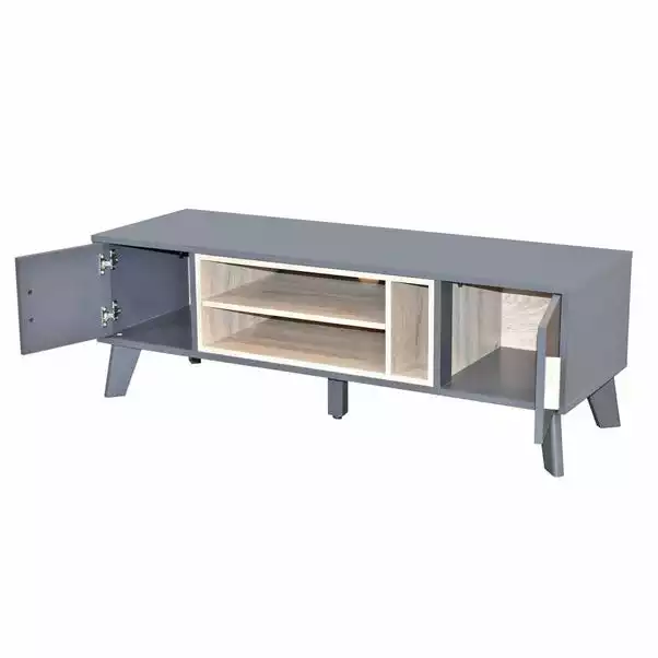 Loma Living Cobalt TV Unit Grey 7 Loma Living Cobalt TV Unit Grey - Image 5