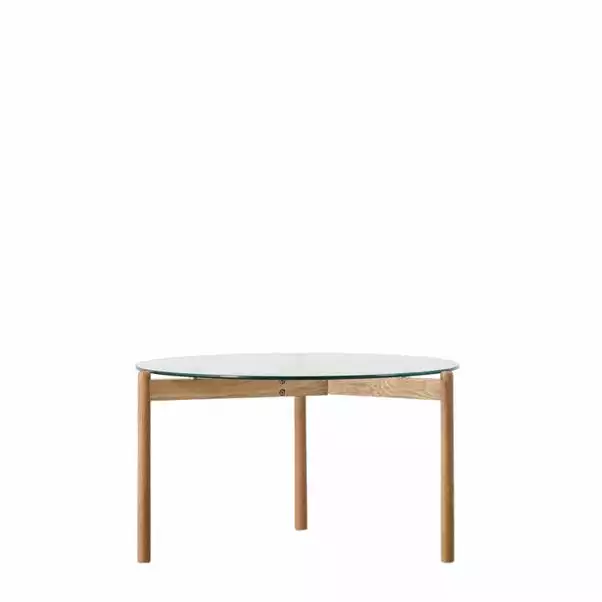 Cedar & Sage Hays Coffee Table, Glass 5 Cedar & Sage Hays Coffee Table, Glass - Image 3