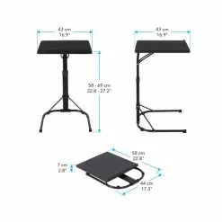 AVF Portable Laptop Side Table, Black 13 AVF Portable Laptop Side Table, Black -dining room furniture Shop 30812388 alt05