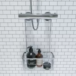 Croydex Rust-Free Hook Over Shower Caddy -dining room furniture Shop 30814820 alt03