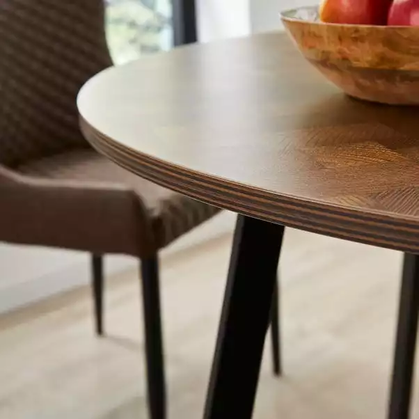 Dunelm Brayden Round Dining Table 5 Dunelm Brayden Round Dining Table - Image 3