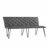 Kettle Sebastian Studded Back 140cm Bench -dining room furniture Shop 30815342