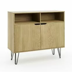 Dunelm Bella 2 Door Sideboard Oak Effect 13 Dunelm Bella 2 Door Sideboard Oak Effect -dining room furniture Shop 30817125 alt05