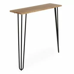 Dunelm Bella Console Table Oak Effect -dining room furniture Shop 30817126 alt02