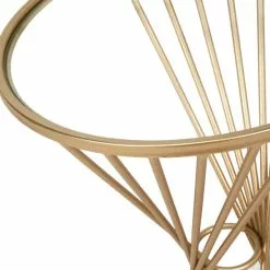 Pacific Lifestyle Pacific Liberty Side Table, Iron & Glass 9 Pacific Lifestyle Pacific Liberty Side Table, Iron & Glass -dining room furniture Shop 30821672 alt03