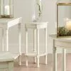 Pacific Lifestyle Pacific Heritage Round Side Table, Painted Pine -dining room furniture Shop 30821756